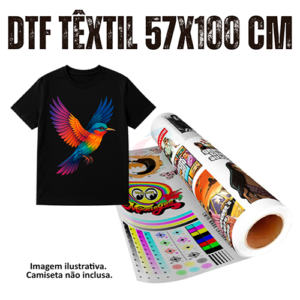 Estampa DTF Têxtil 60cm x 100cm
